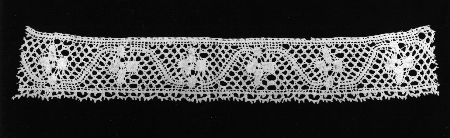 bordo, frammento - manifattura italiana (seconda metà sec. XVIII)