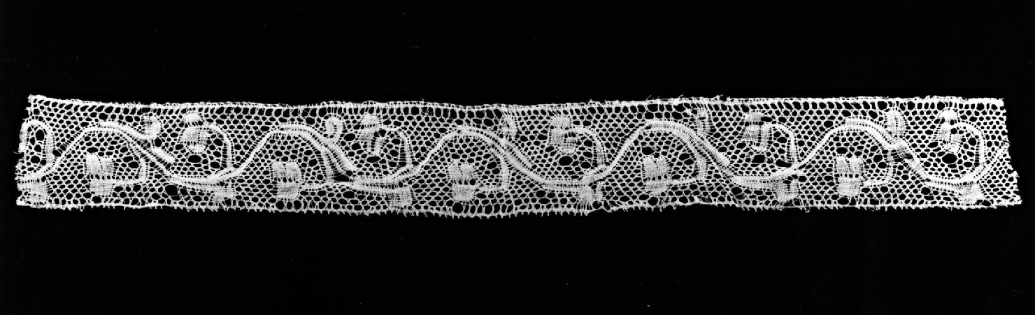 bordo, frammento - manifattura Italia settentrionale (ultimo quarto sec. XVII)