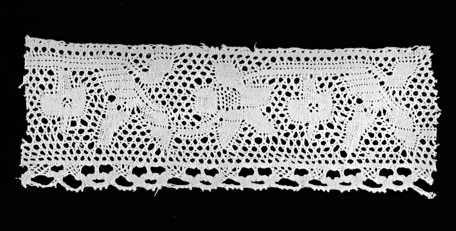 bordo, frammento - manifattura italiana (ultimo quarto sec. XVII)