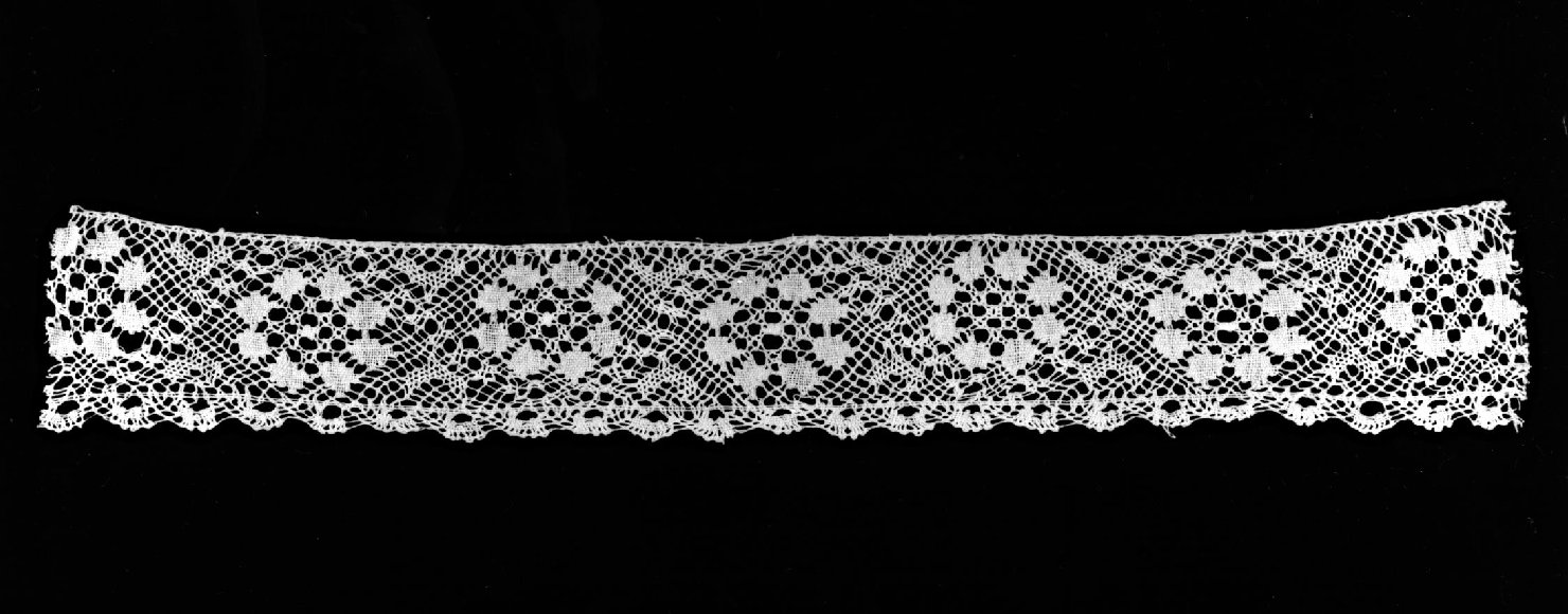 bordo, frammento - manifattura italiana (sec. XIX)