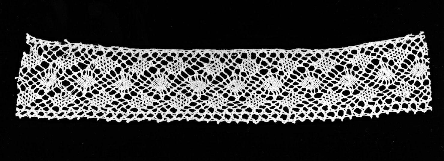 bordo, frammento - manifattura italiana (sec. XIX)