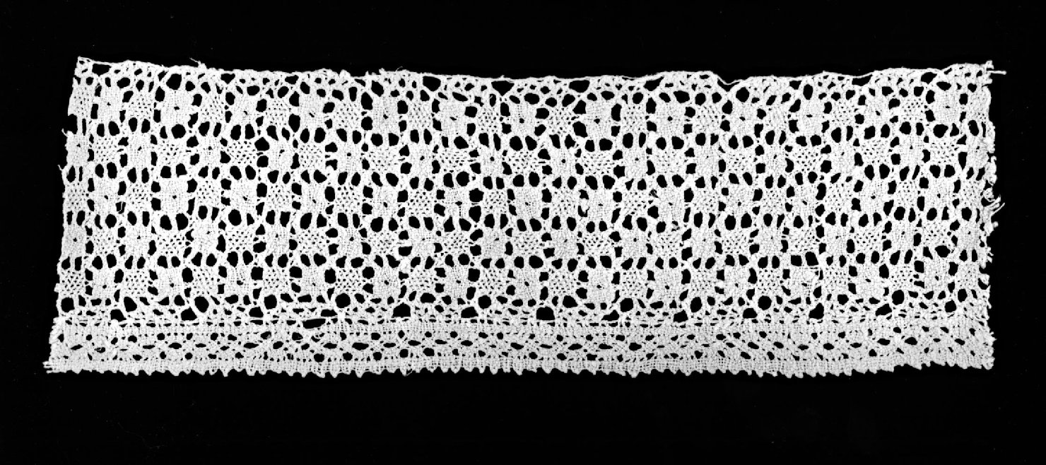 bordo, frammento - manifattura italiana (sec. XIX)