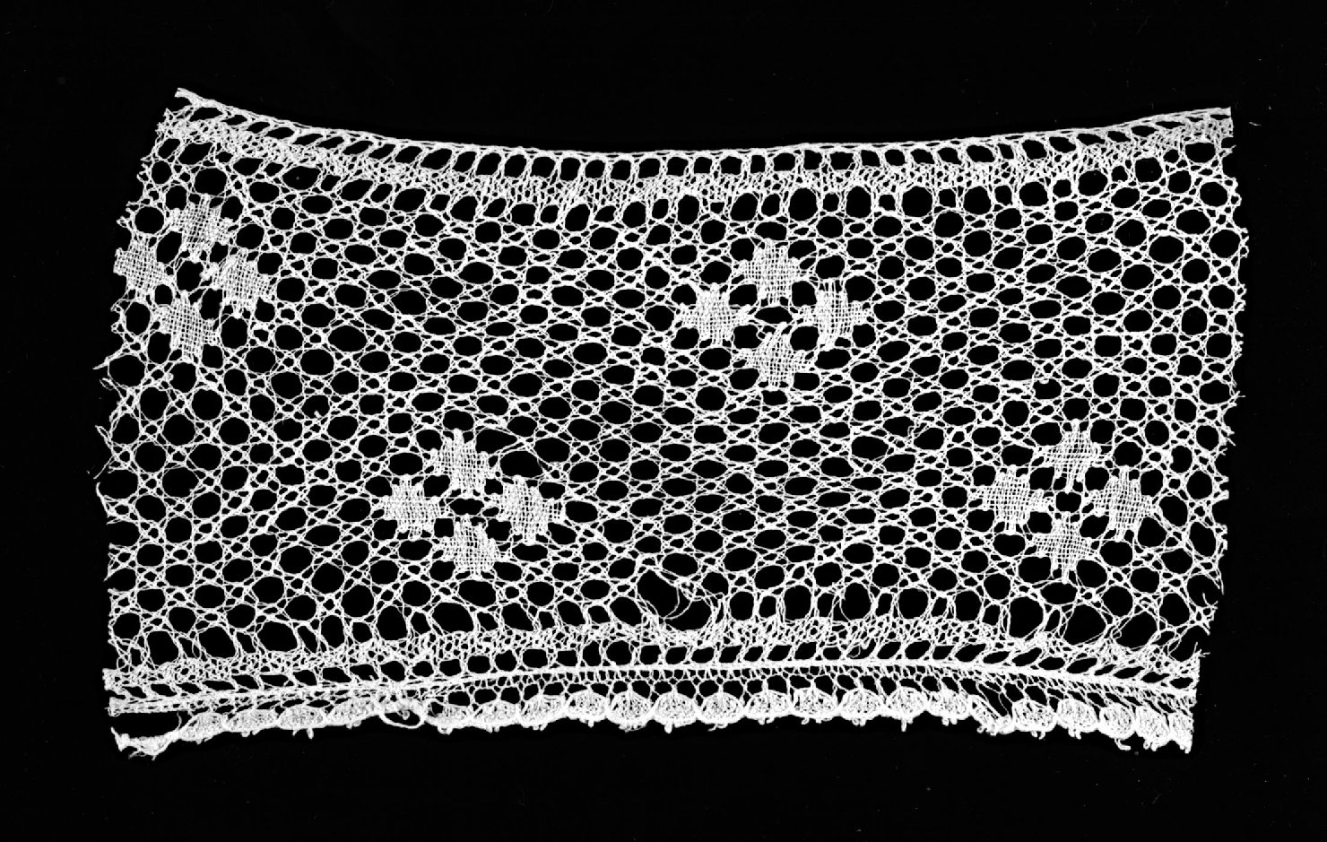 bordo, frammento - manifattura italiana (sec. XIX)