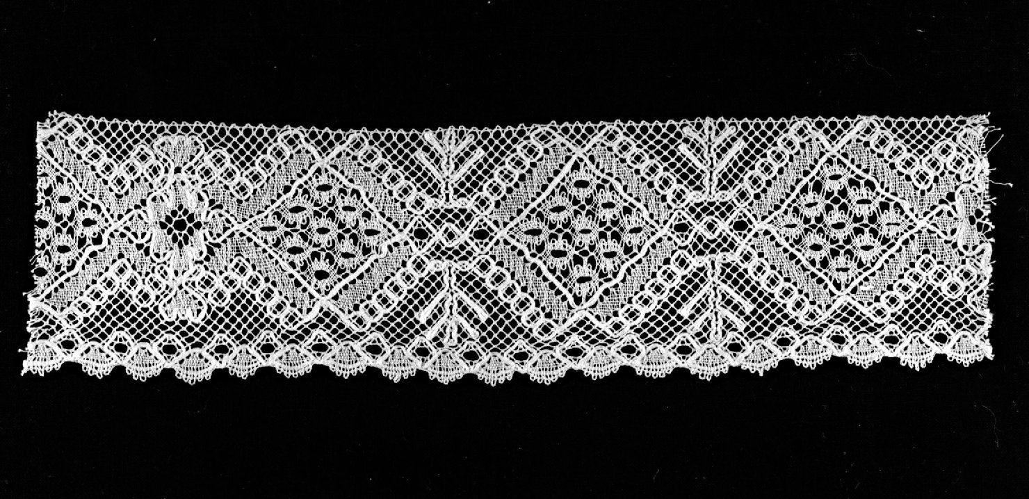 bordo, frammento - manifattura italiana (sec. XIX)