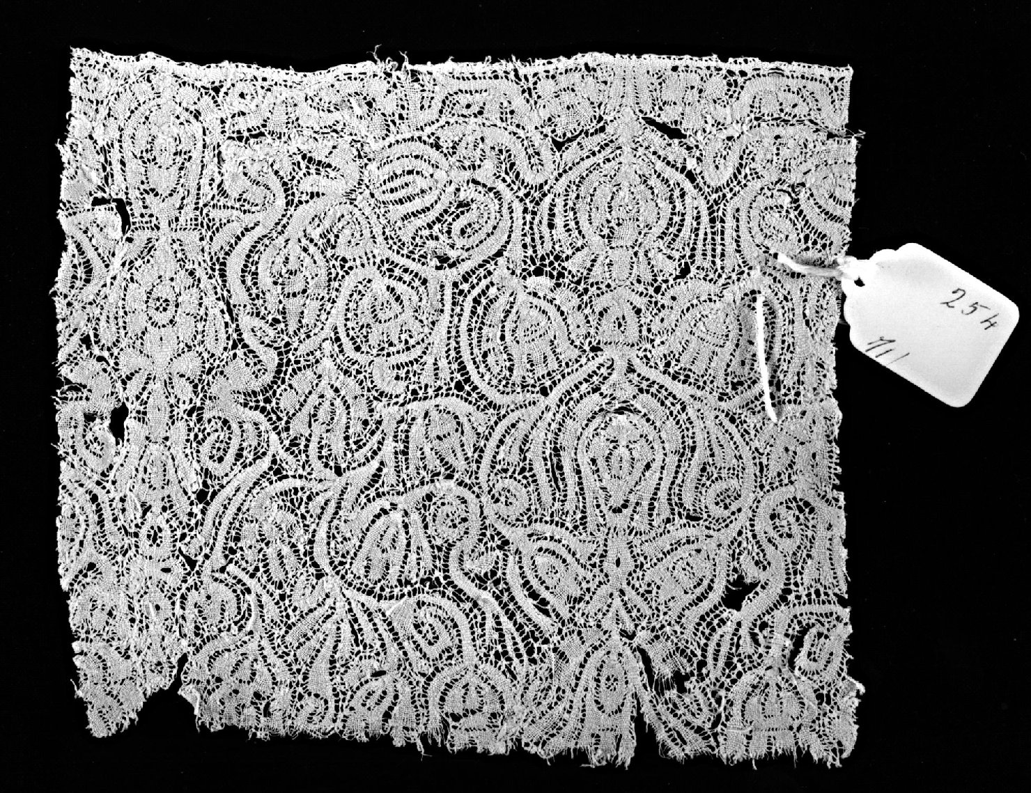 bordo, frammento - manifattura italiana (sec. XVII)