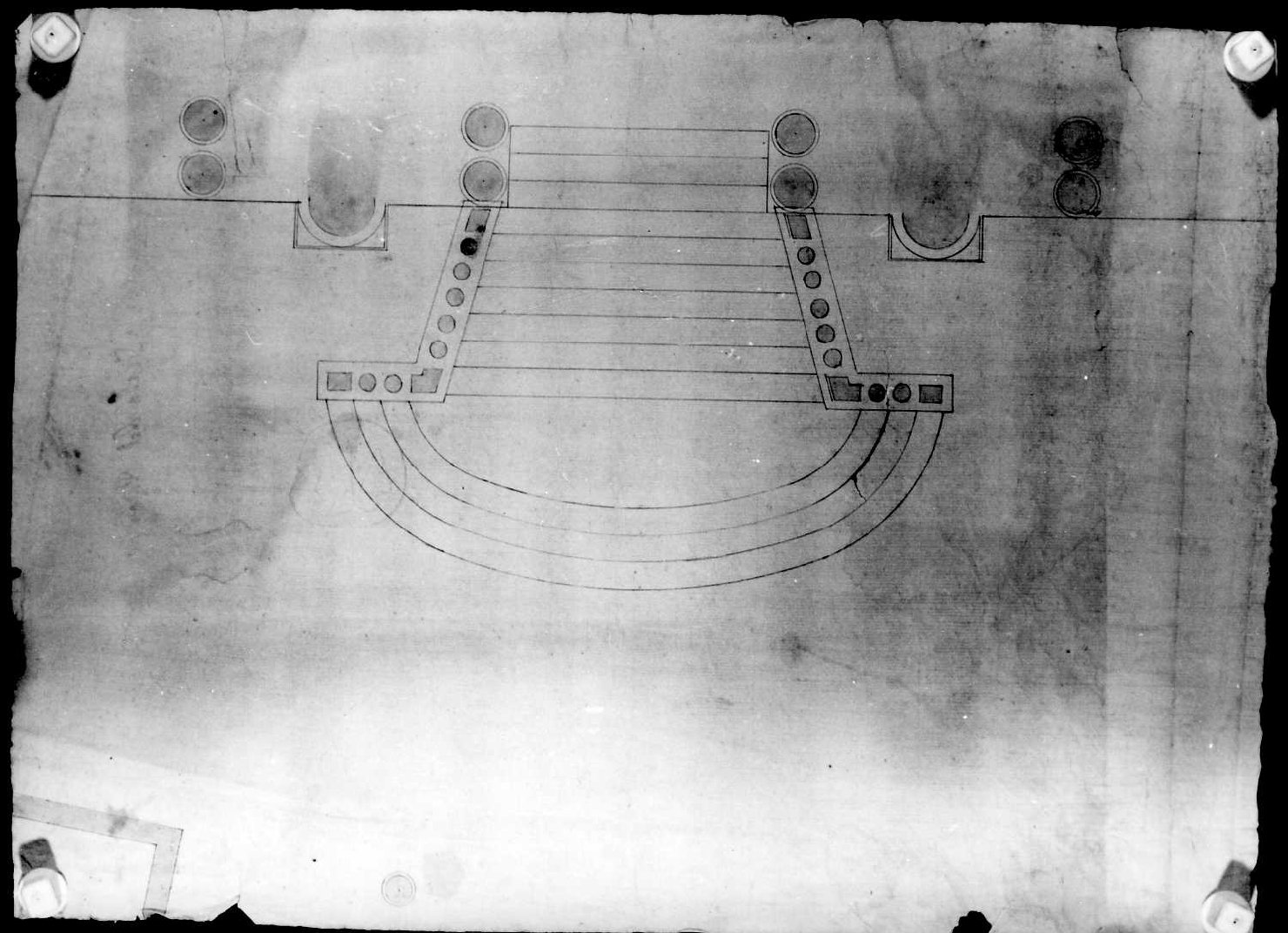 scala (disegno) di Albanese Giovanni Battista (bottega) (sec. XVII)