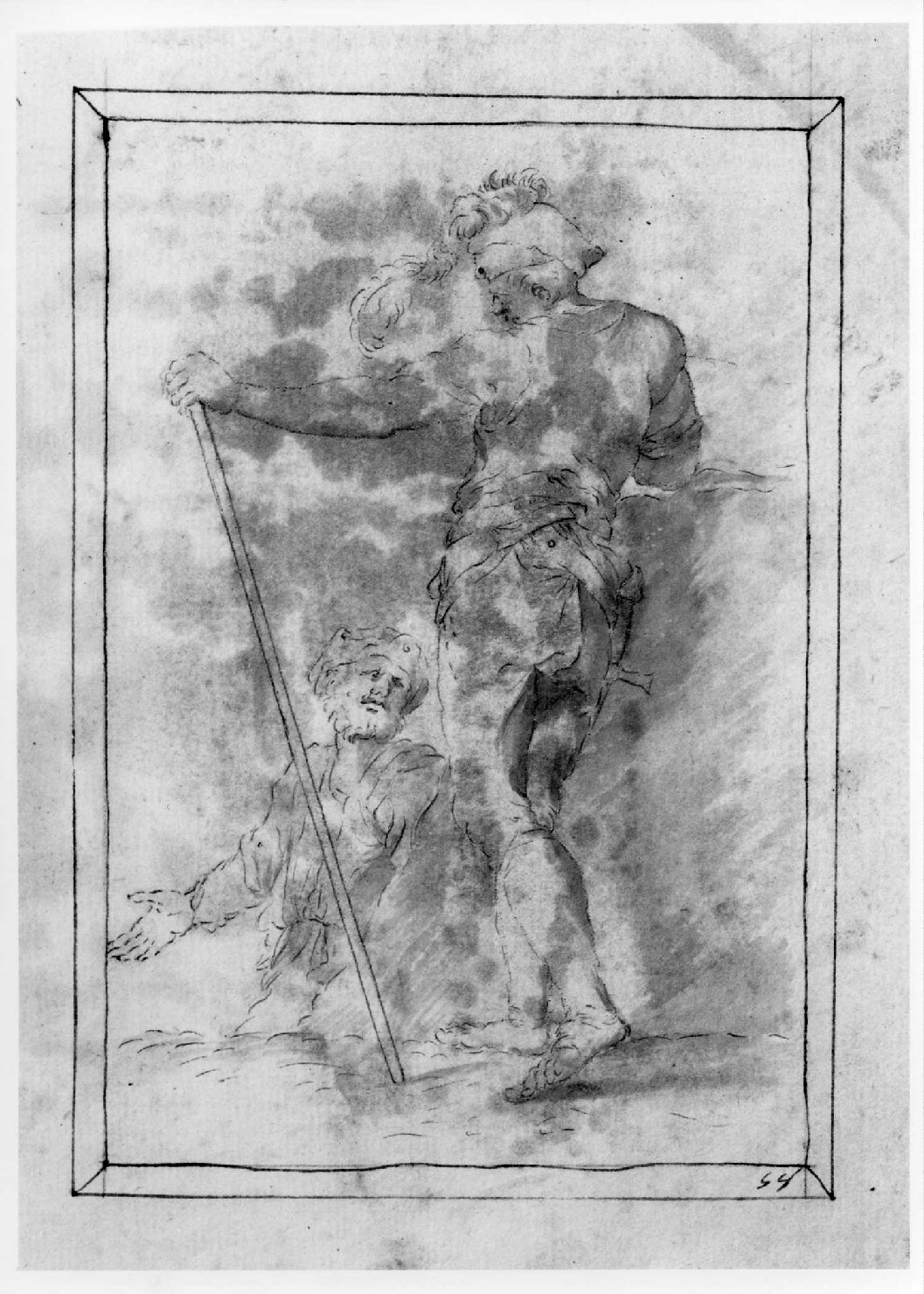 soldati (disegno, serie) di Marinali Francesco (sec. XVIII)
