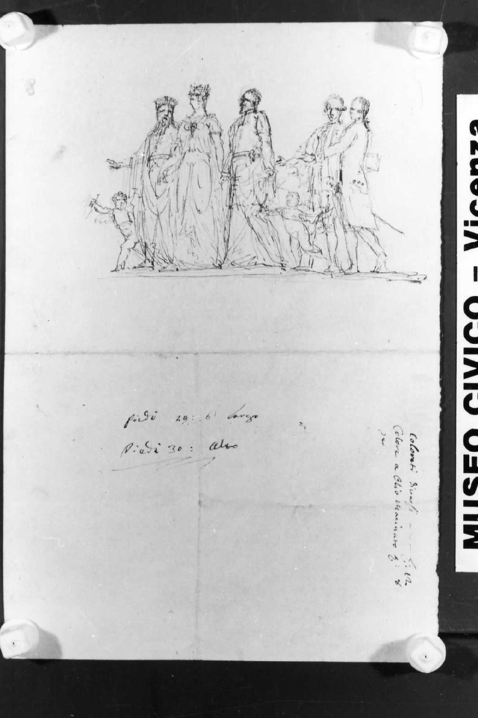 figure (disegno) di Picutti Bartolomeo (sec. XIX)