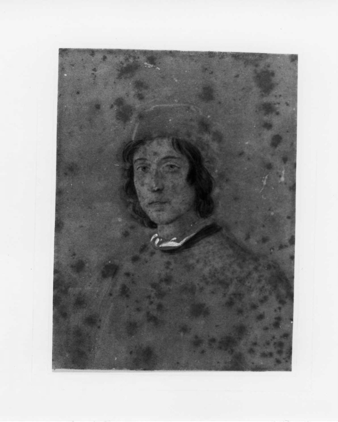 ritratto d'uomo (disegno, serie) di Perlotto Tito Catone (sec. XIX)