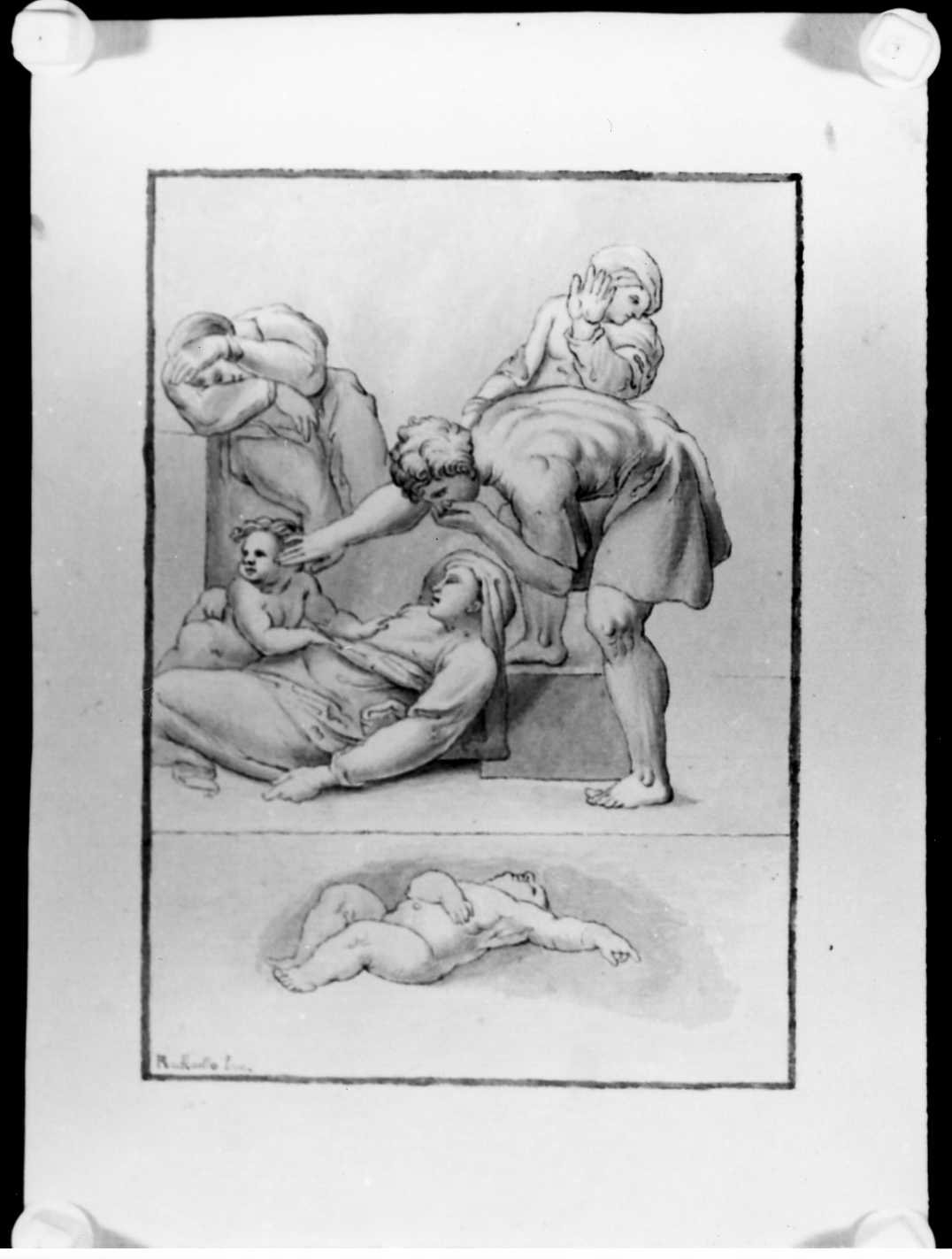 Morbetto o Peste frigia (disegno) di Mulinari Stefano (sec. XVIII)