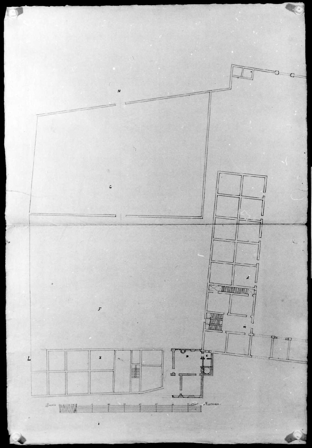 villa Cocastelli a Mantova (disegno, serie) - ambito mantovano (sec. XVIII)