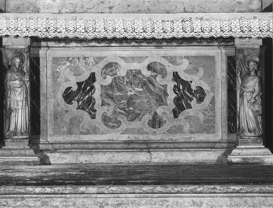 paliotto, elemento d'insieme - ambito veronese (seconda metà sec. XVIII)