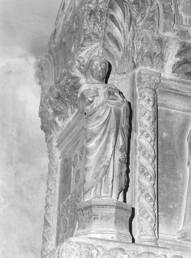 San Barnaba apostolo (statua, elemento d'insieme) di Antonio Da Mestre (attribuito) (sec. XV)