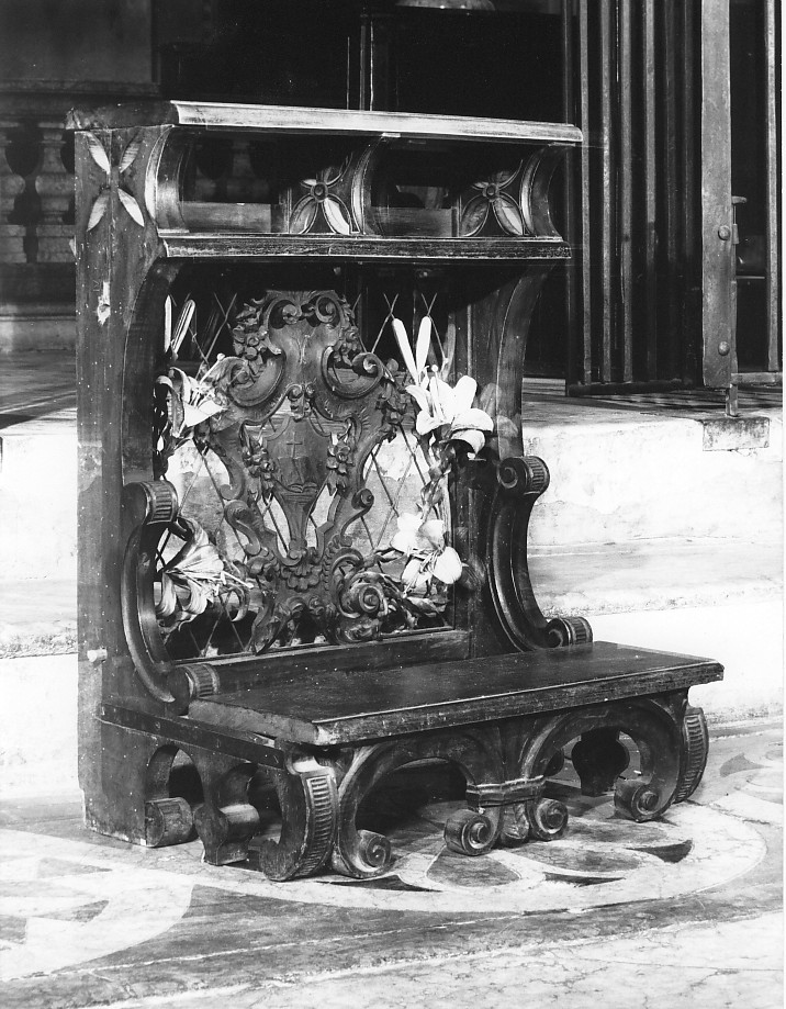 inginocchiatoio, serie - ambito veronese (sec. XIX)