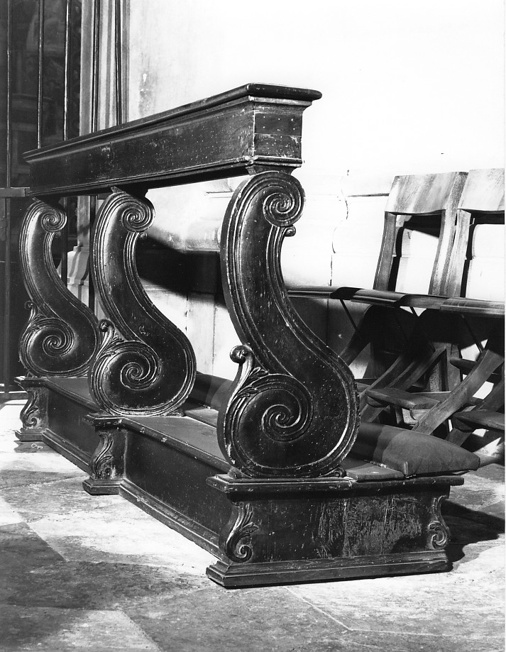 banco da chiesa, serie - ambito veronese (sec. XVIII)