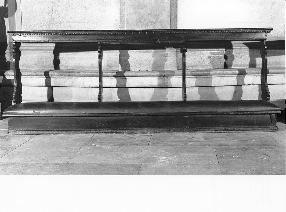 inginocchiatoio, serie - ambito veronese (fine/inizio secc. XVII/ XVIII)