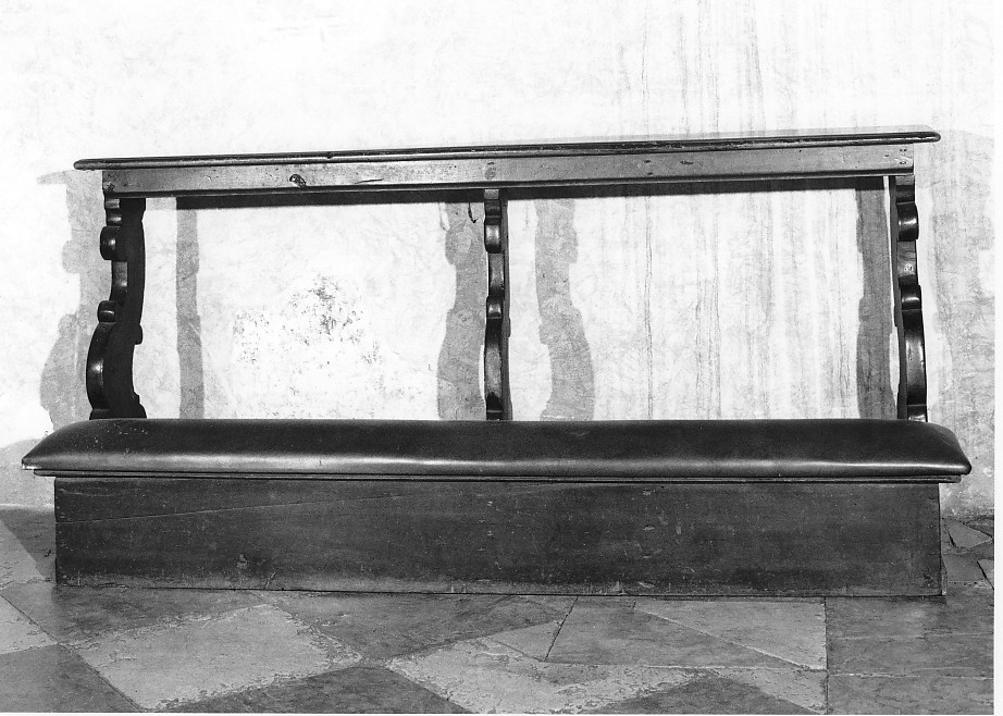 inginocchiatoio - ambito veronese (fine/inizio secc. XVIII/ XIX)