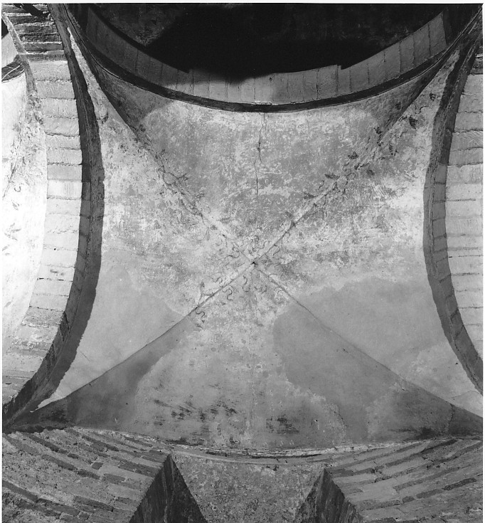 motivi decorativi vegetali (dipinto) - ambito veronese (sec. XVI)