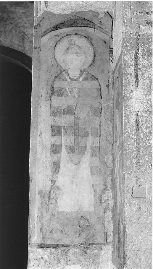 Santo vescovo (dipinto) - ambito veronese (sec. XIII)