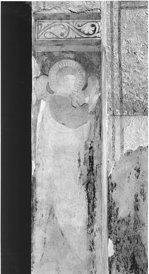 angelo annunciante (dipinto) - ambito veronese (prima metà sec. XIV)