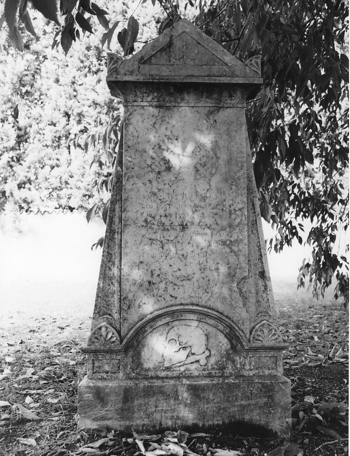 monumento funebre - bottega vicentina (sec. XIX)