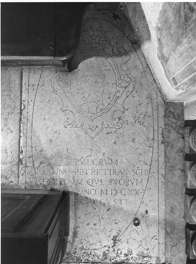 lapide tombale - ambito veronese (sec. XVII)