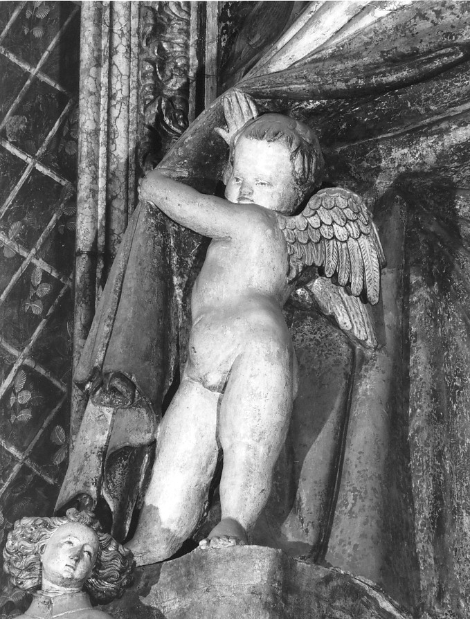 putti reggicortina (statua, coppia) di Nanni di Bartolo detto Rosso (sec. XV)