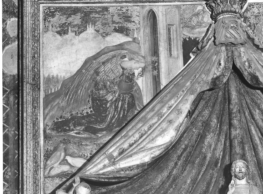 San Gabriele Arcangelo (dipinto) di Antonio Pisano detto Pisanello (attribuito), Nanni di Bartolo detto Rosso (sec. XV)