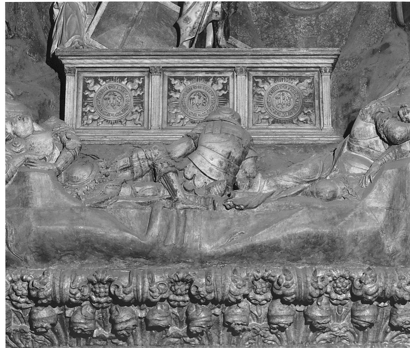 sarcofago, elemento d'insieme di Nanni di Bartolo detto Rosso (attribuito) (sec. XV)