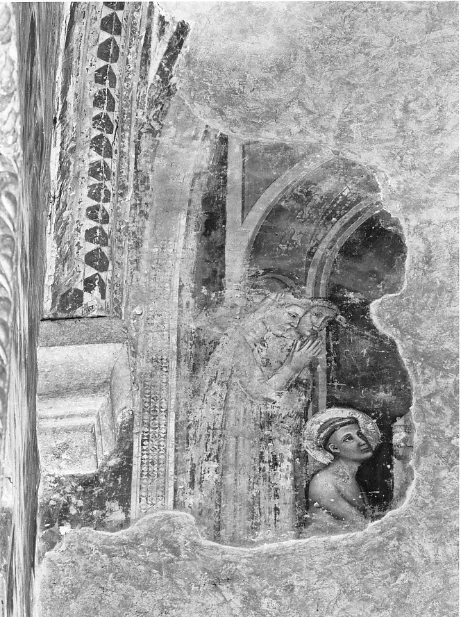 dipinto, frammento - ambito veronese (sec. XIV)