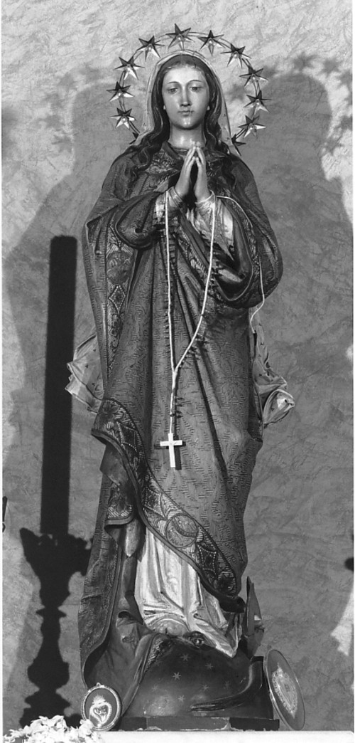 Madonna (statua) - bottega veronese (seconda metà sec. XIX)