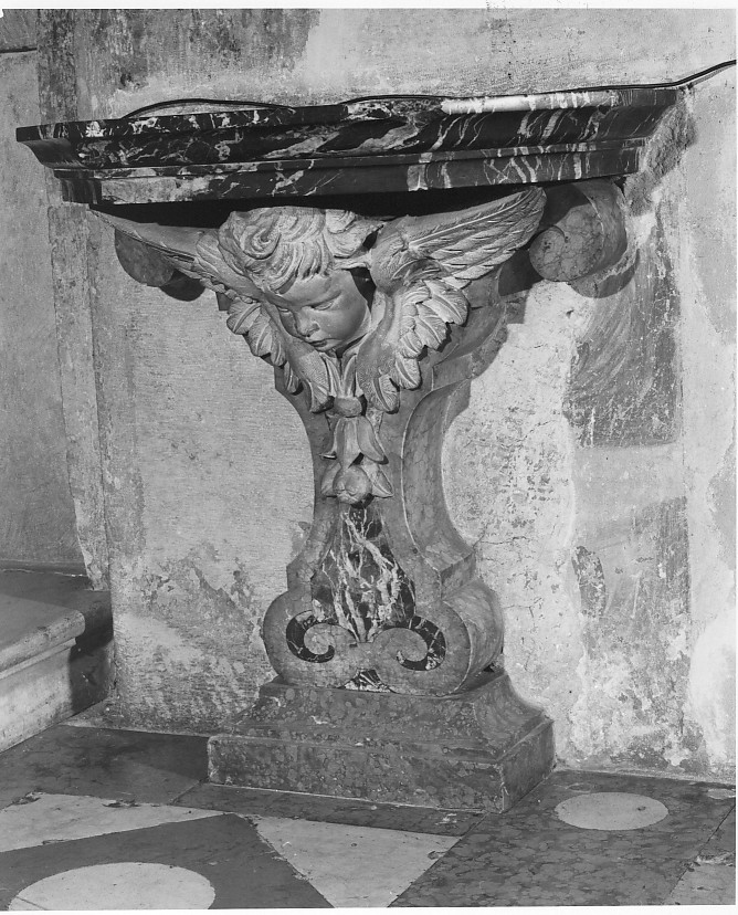 mensola, serie di Schiavi Francesco (attribuito), Schiavi Giuseppe Antonio (attribuito) (sec. XVIII)