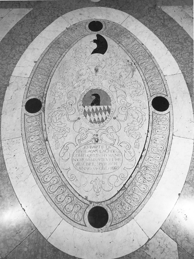 lastra tombale - bottega veronese (sec. XVI)