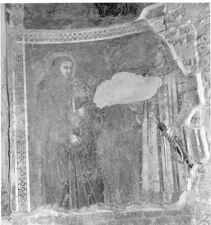 Santo francescano (dipinto) - ambito veronese (sec. XIV)