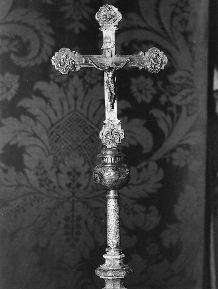 croce processionale - ambito vicentino (seconda metà sec. XVII)