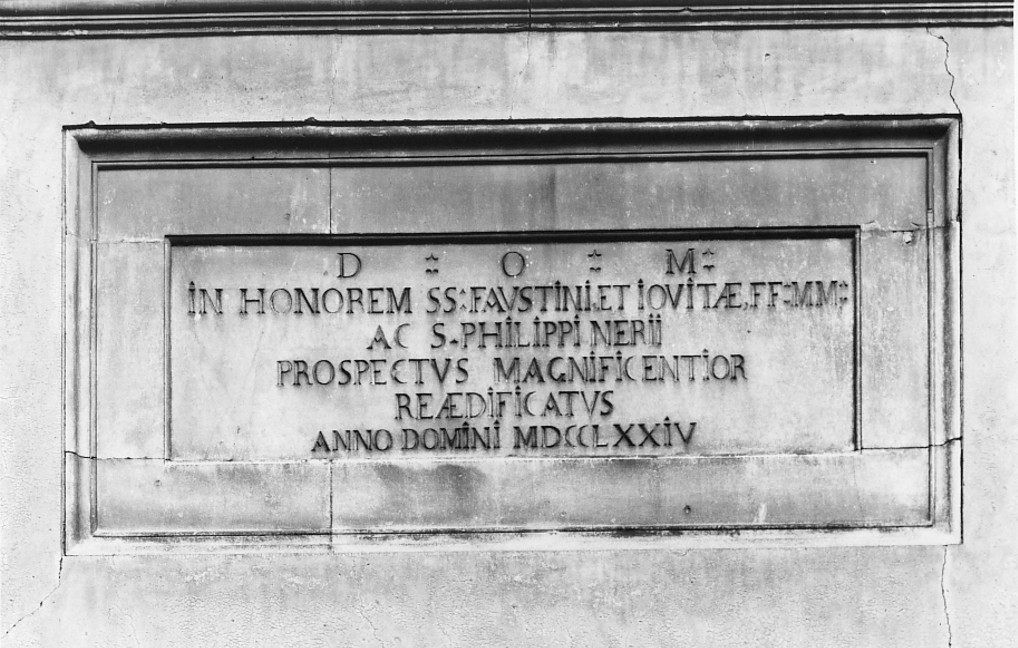 lapide - ambito veneto (sec. XVIII)