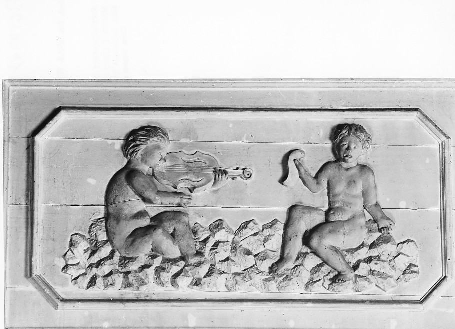 angeli musicanti (rilievo) - ambito veneto (prima metà sec. XIX)