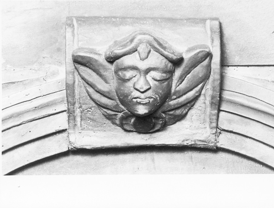 angelo (decorazione plastica, serie) - ambito veneto (sec. XIX)