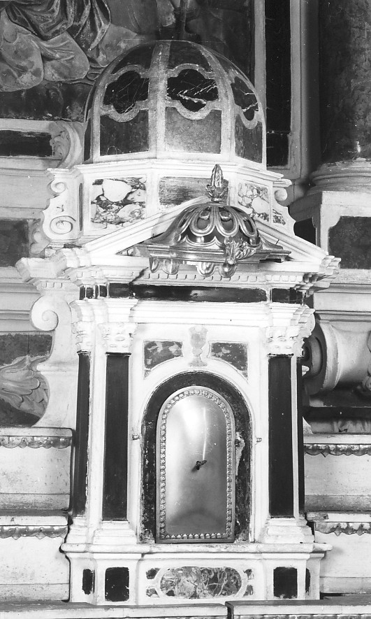 tabernacolo - ambito veneto (prima metà sec. XVIII)
