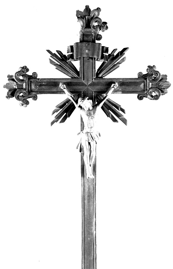 croce - ambito veneto (prima metà sec. XVIII)