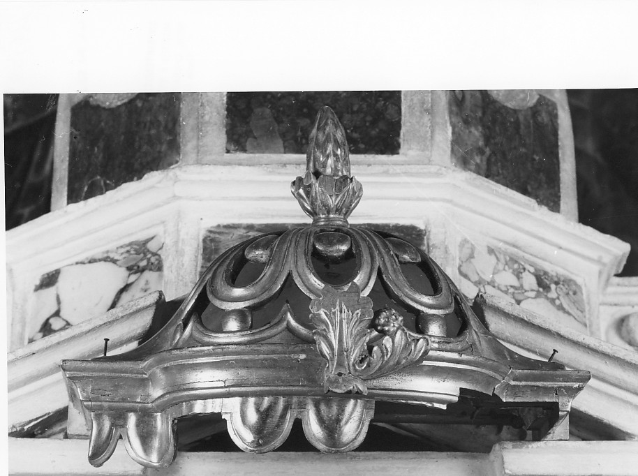 corona - ambito veneto (prima metà sec. XVIII)