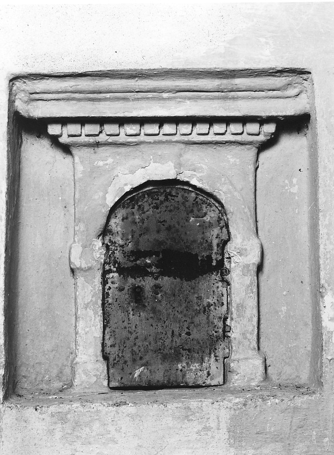 tabernacolo murale - ambito veneto (seconda metà sec. XV)