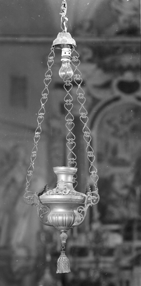 lampada pensile - bottega veneta (seconda metà sec. XIX)