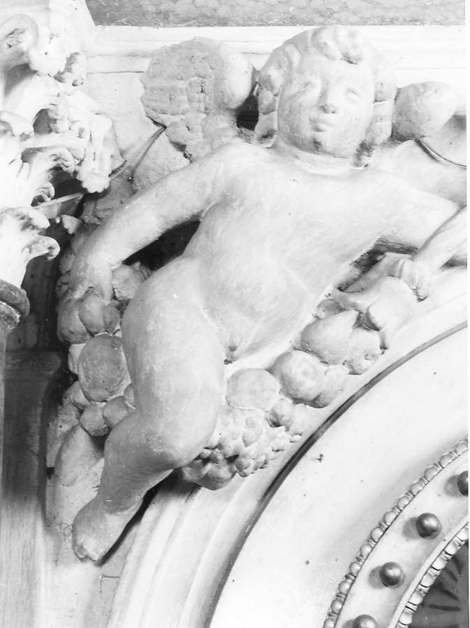 putto alato (scultura) - ambito veneto (sec. XVIII)
