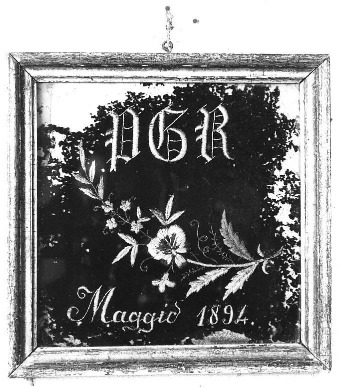 ex voto - manifattura veneta (sec. XIX)