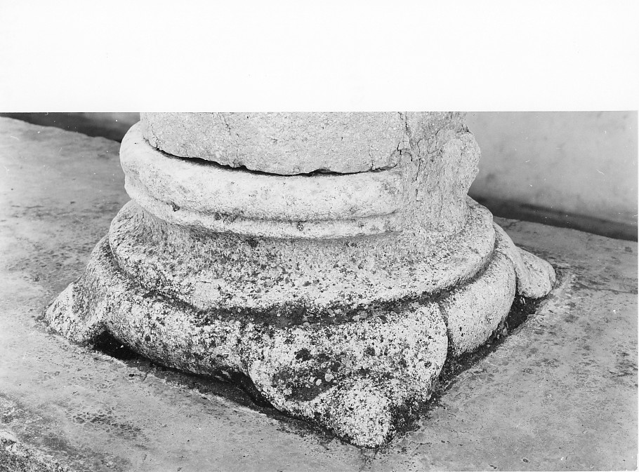 plinto, serie - ambito veneto (sec. XVI)