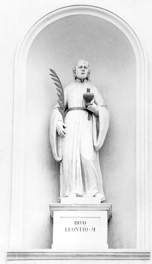 San Leonzio (statua) - produzione veneta (metà sec. XIX)
