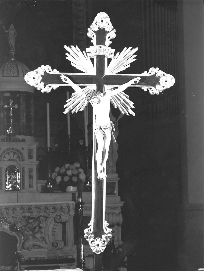 crocifisso - produzione veneta (seconda metà sec. XIX)