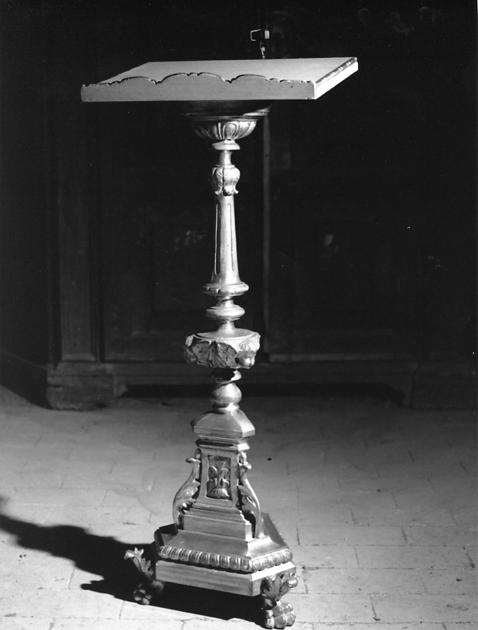 leggio - produzione veneta (seconda metà sec. XIX)