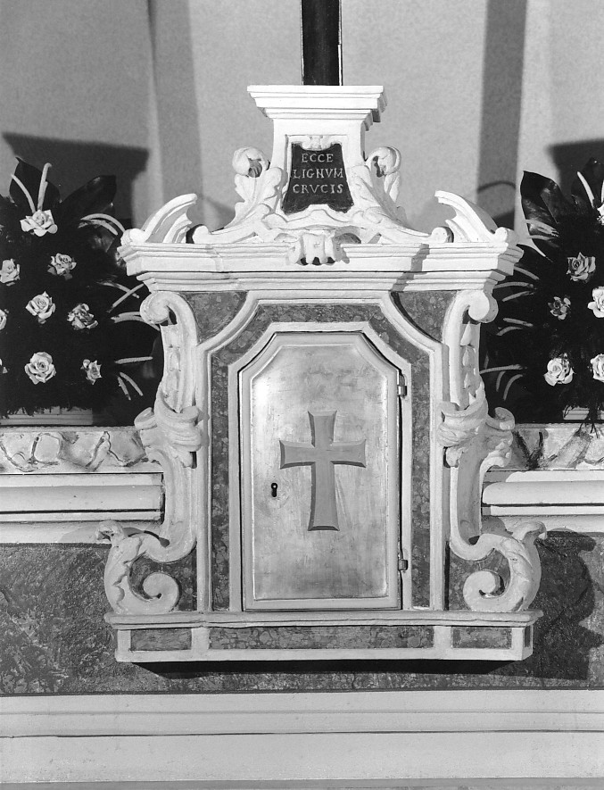 tabernacolo - ambito veneto (seconda metà sec. XVIII)